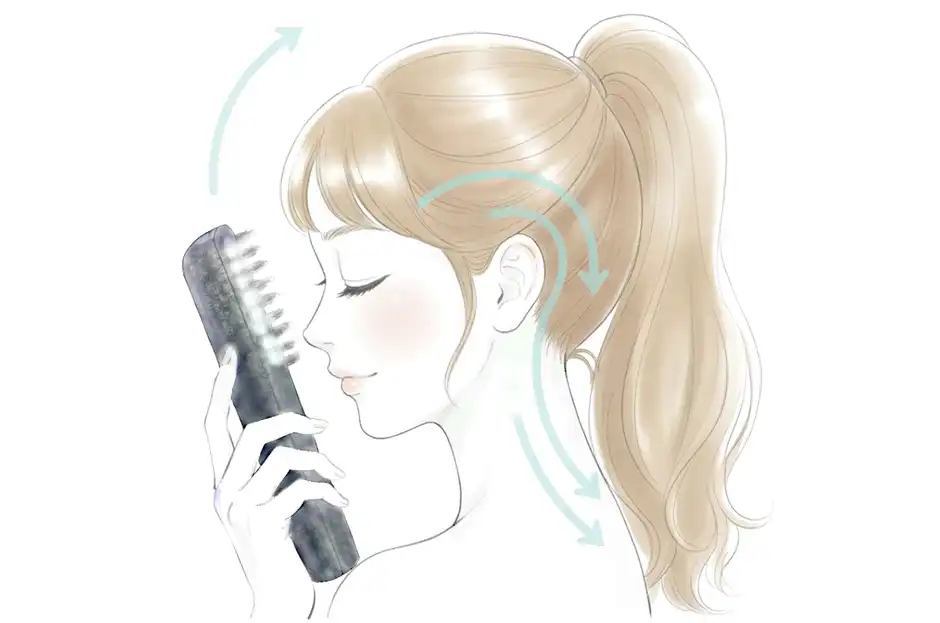 部位別の使い方②|頭皮編