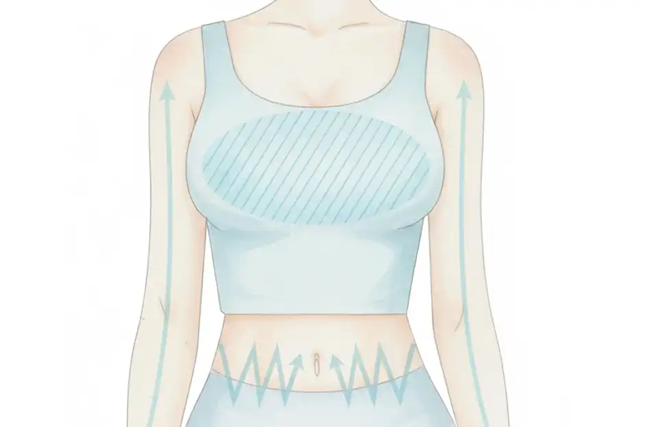 二の腕・お腹(BODYモード)