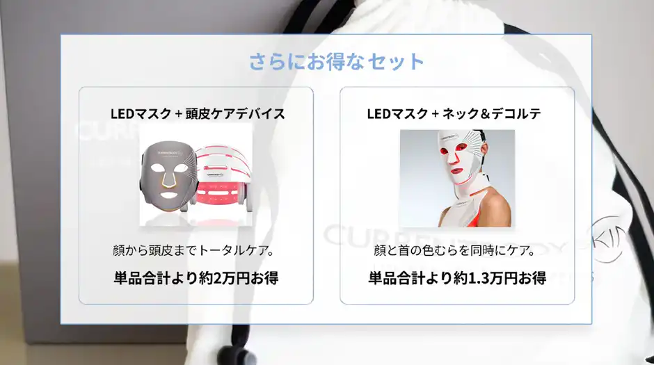 カレントボディ上級者が伝授！クーポンと併用でさらにお得なセット価格