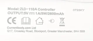 リモコン裏に住所