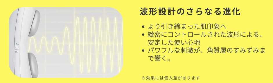①波形精度が63%向上し、より確かな手応えを実感！