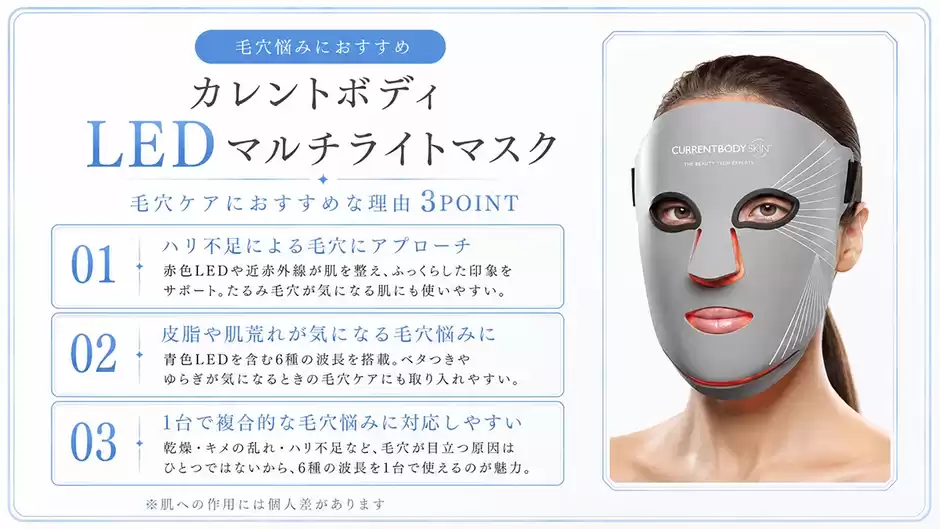 毛穴ケアの本命はマルチライトマスク【他のおすすめモデルも紹介】