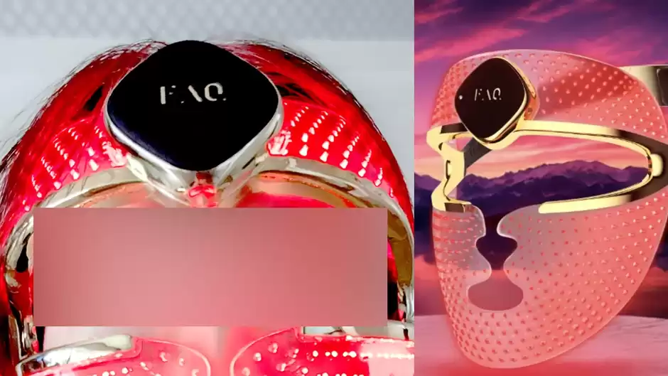 『FOREO FAQ 202』はオープンアイタイプのLEDマスク